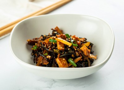 レバーとひじき煮